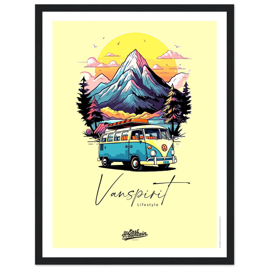 Déco murale Combi montagne