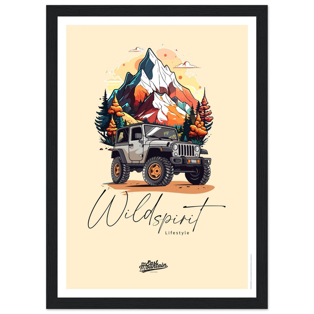 Poster aventure offroad